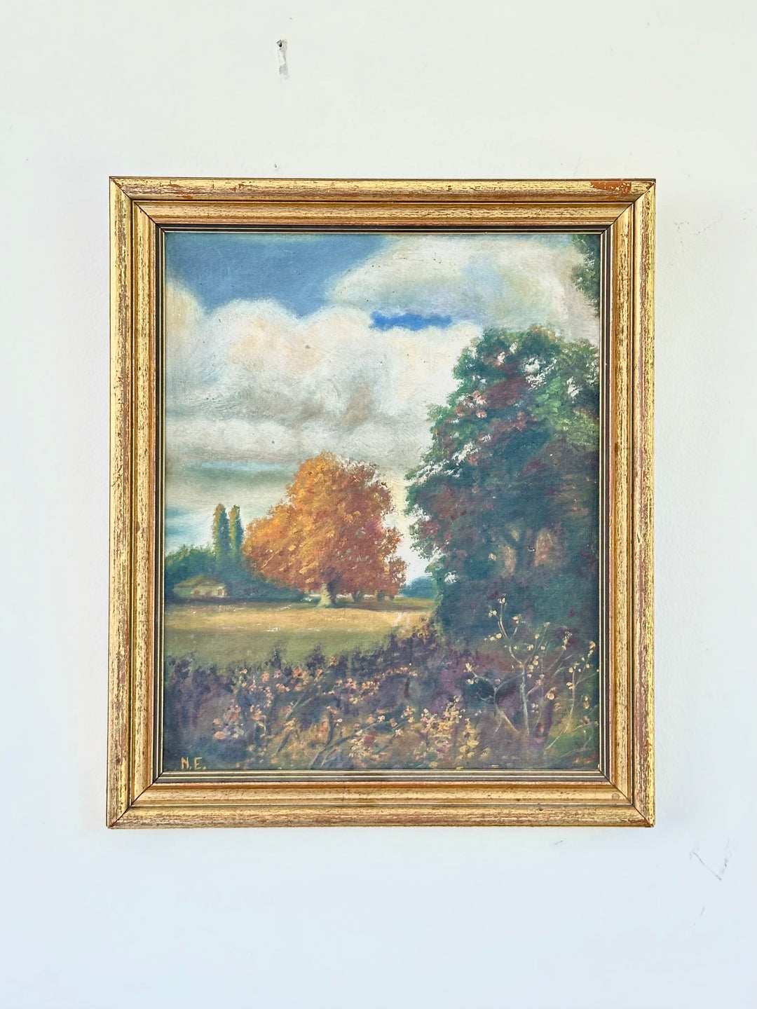 Original Framed Oil Painting, 1931