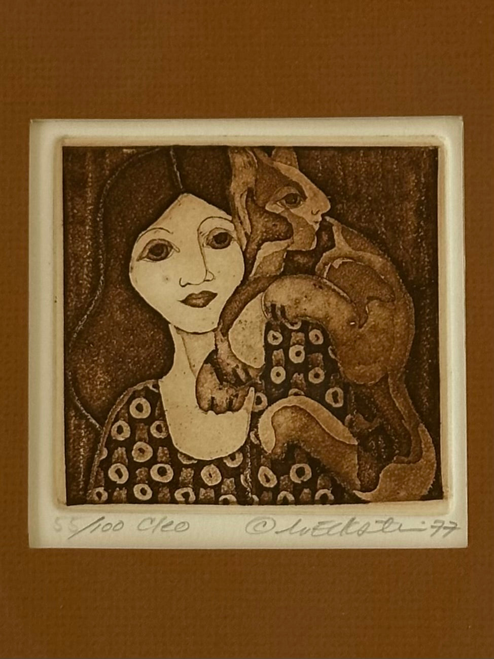 Mari Eckstein Gower, Framed Lithograph