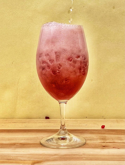 Activated Pomegranate Fizz