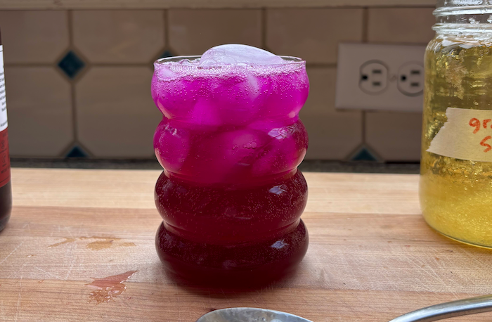Beet Kvass Grapefruit Spritz