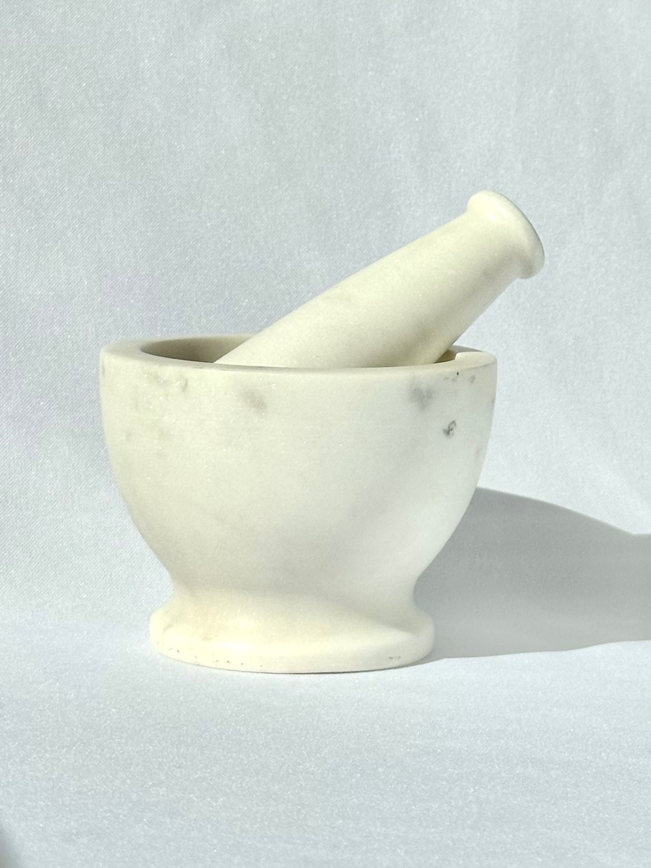 Marble Mortar and Pestle