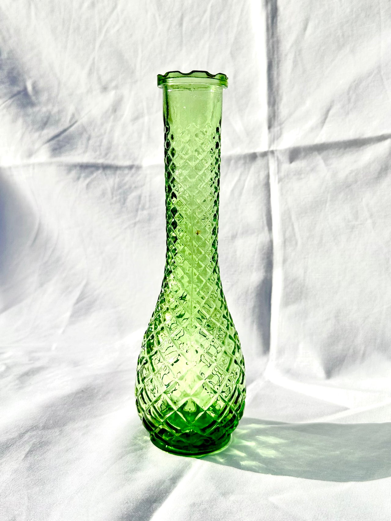 Medium Emerald Bud Vase