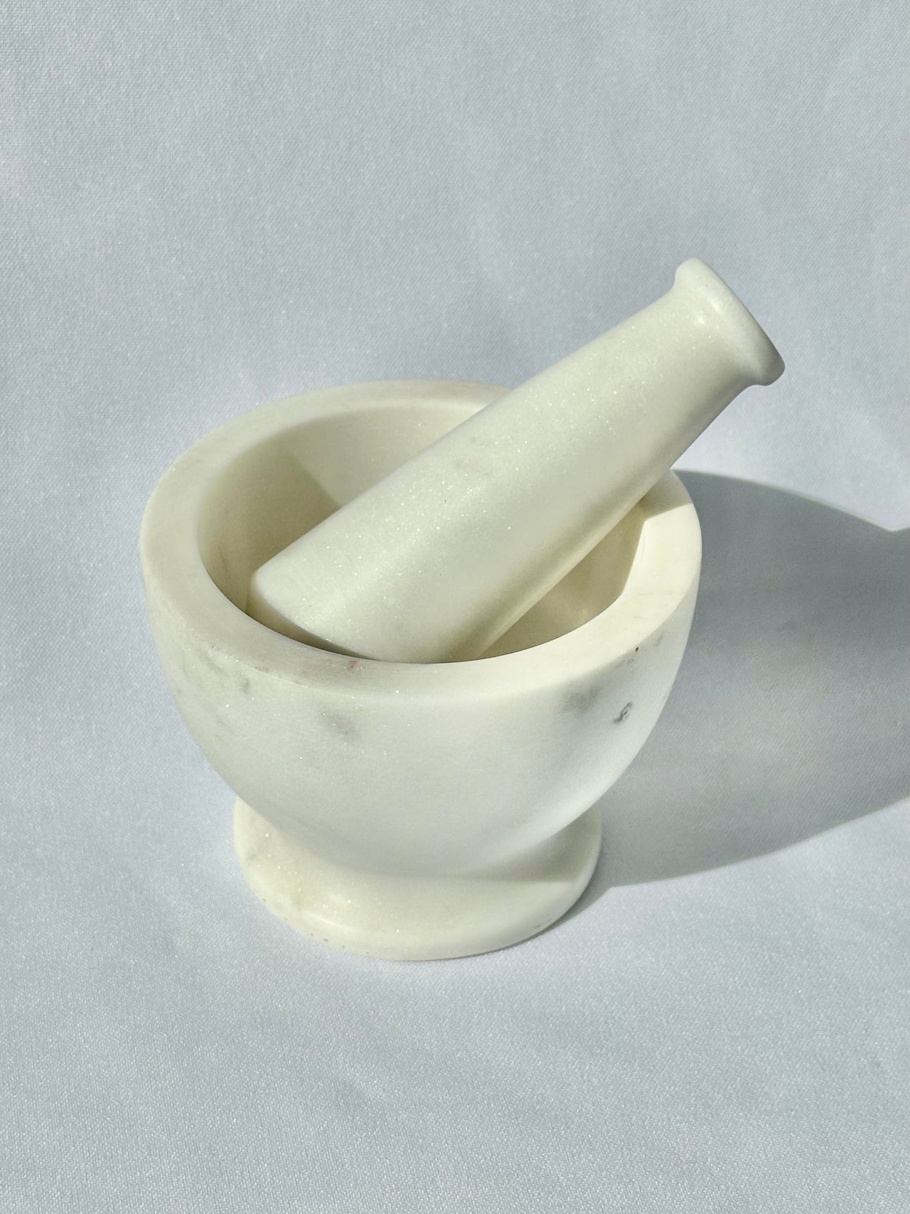 Marble Mortar and Pestle