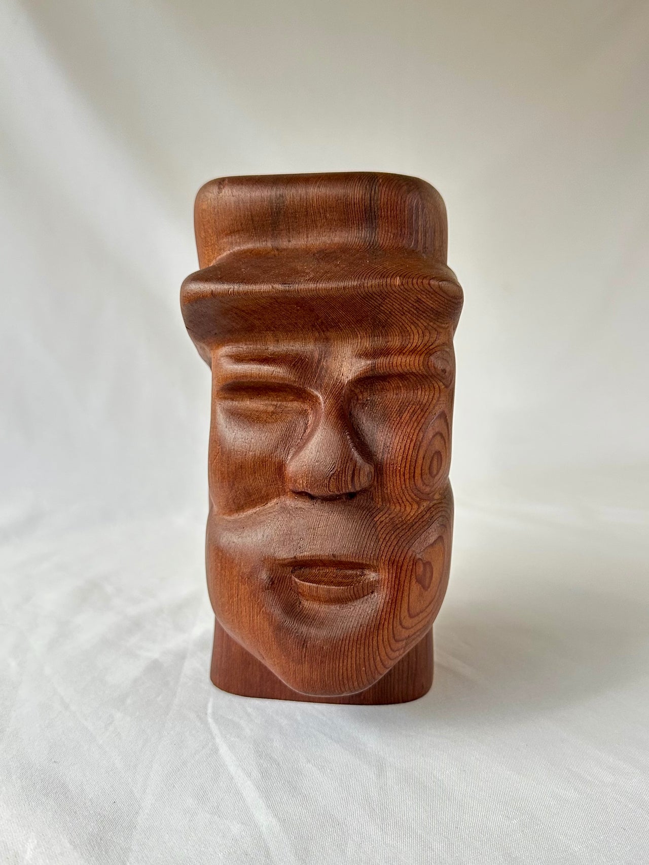 Hand-Carved Wood Salty Sailor