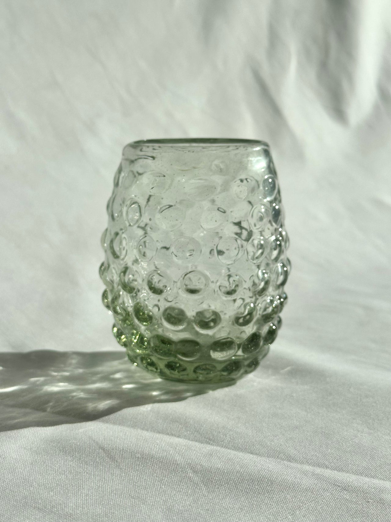 Hand Blown Bubble Tumbler