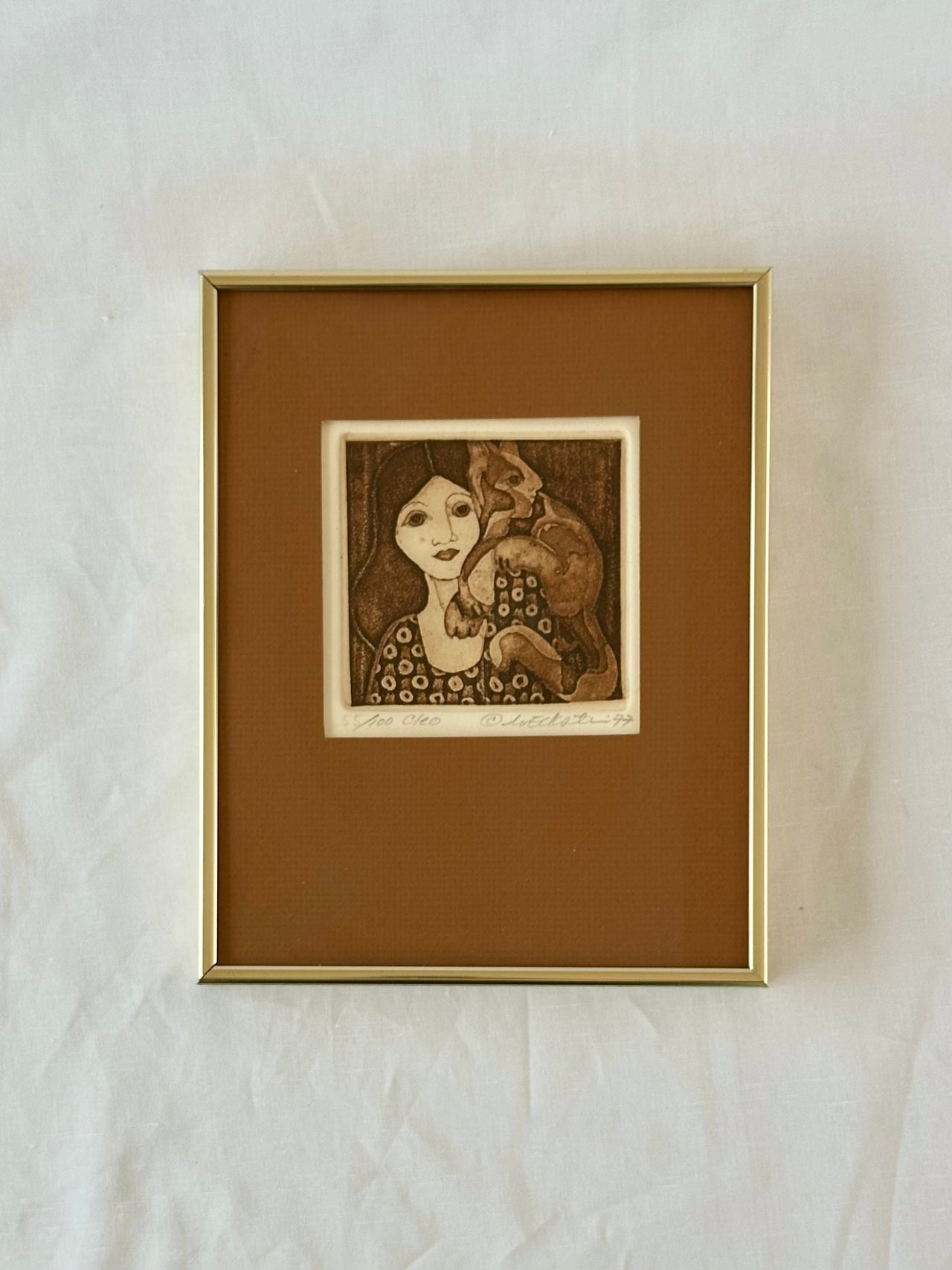 Mari Eckstein Gower, Framed Lithograph