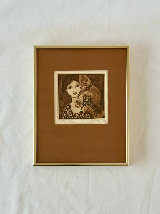 Mari Eckstein Gower, Framed Lithograph