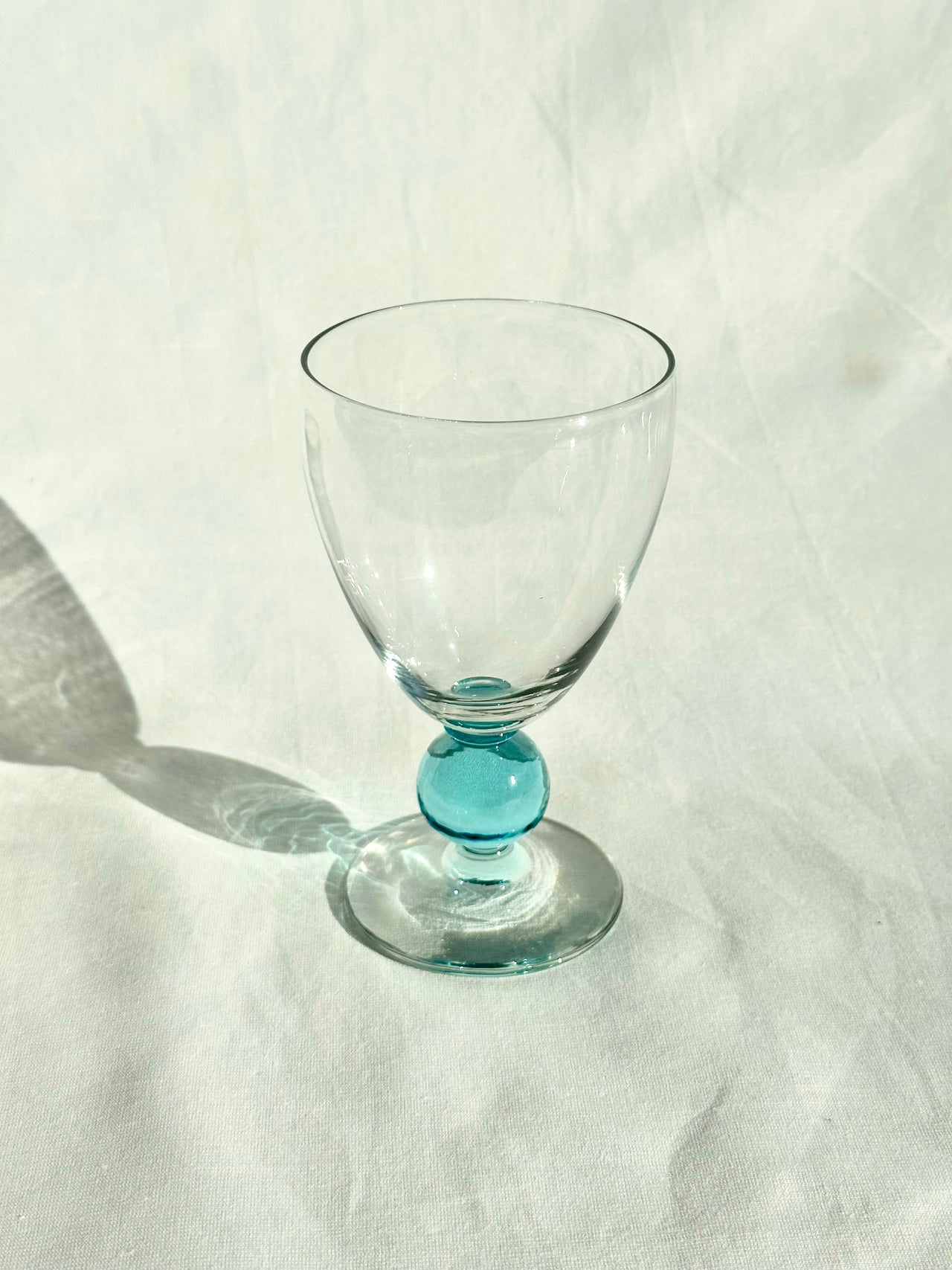 Cerulean Water Goblet