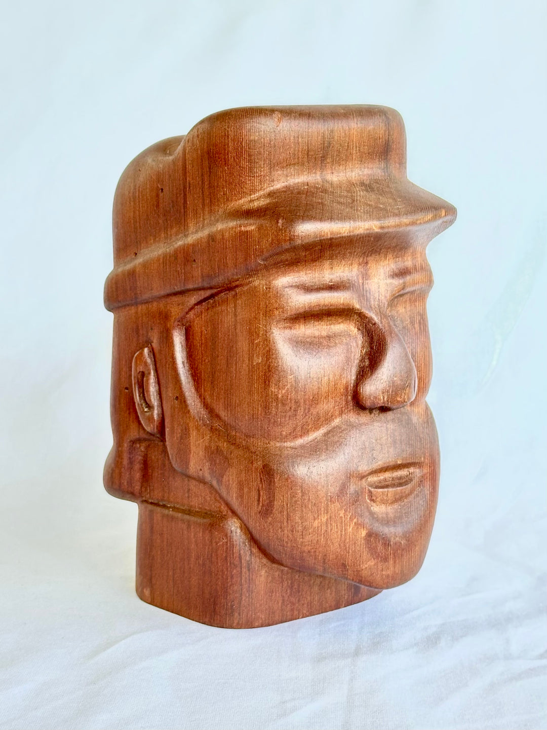Hand-Carved Wood Salty Sailor