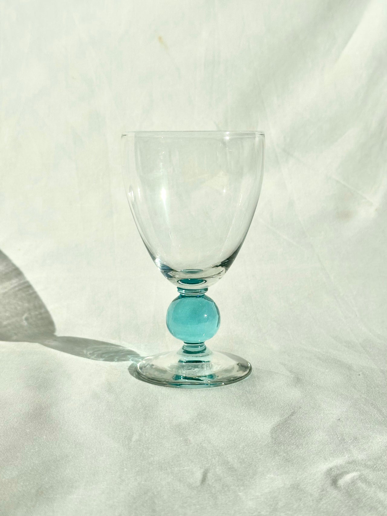 Cerulean Water Goblet