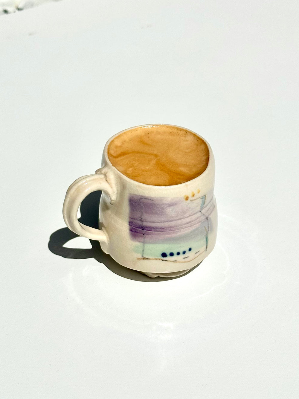 Handmade Wabi Sabi Ceramic Espresso Cup