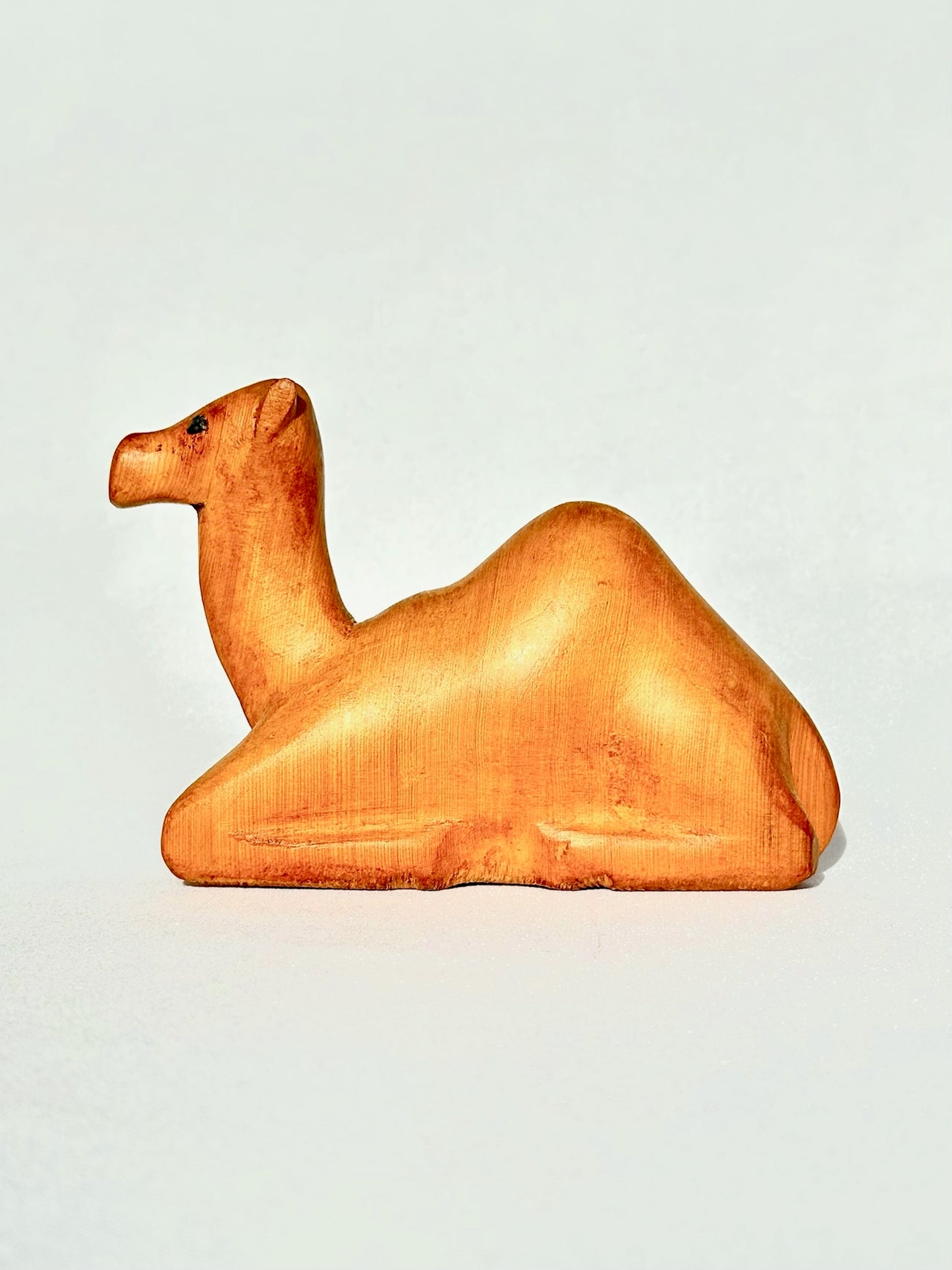 Wooden Camel Statue