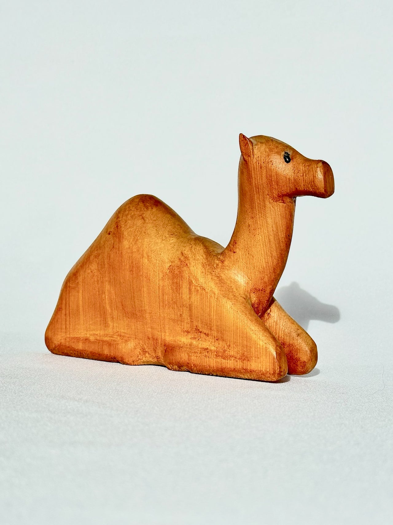 Wooden Camel Statue