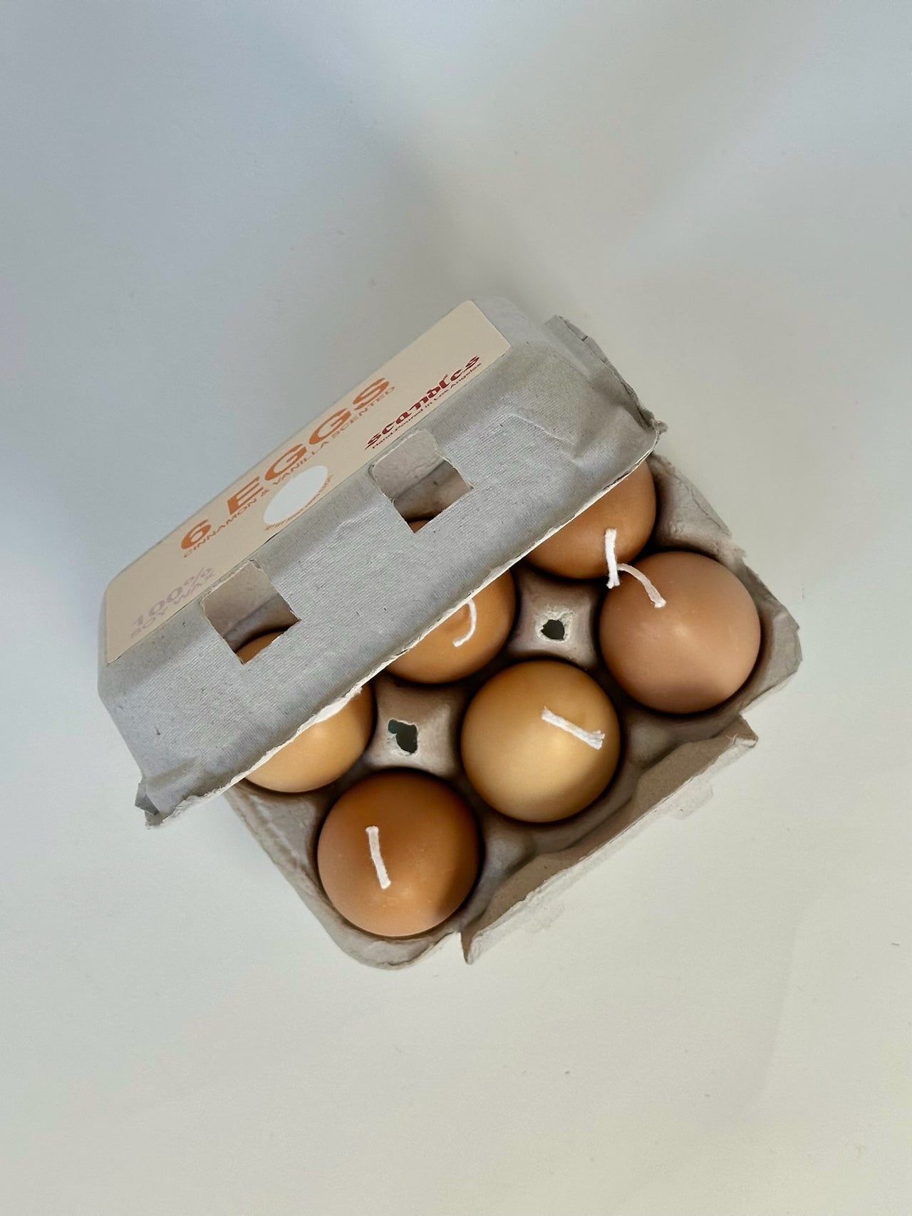 Egg Candles (Six pack box)