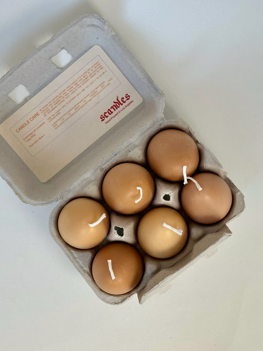 Egg Candles (Six pack box)