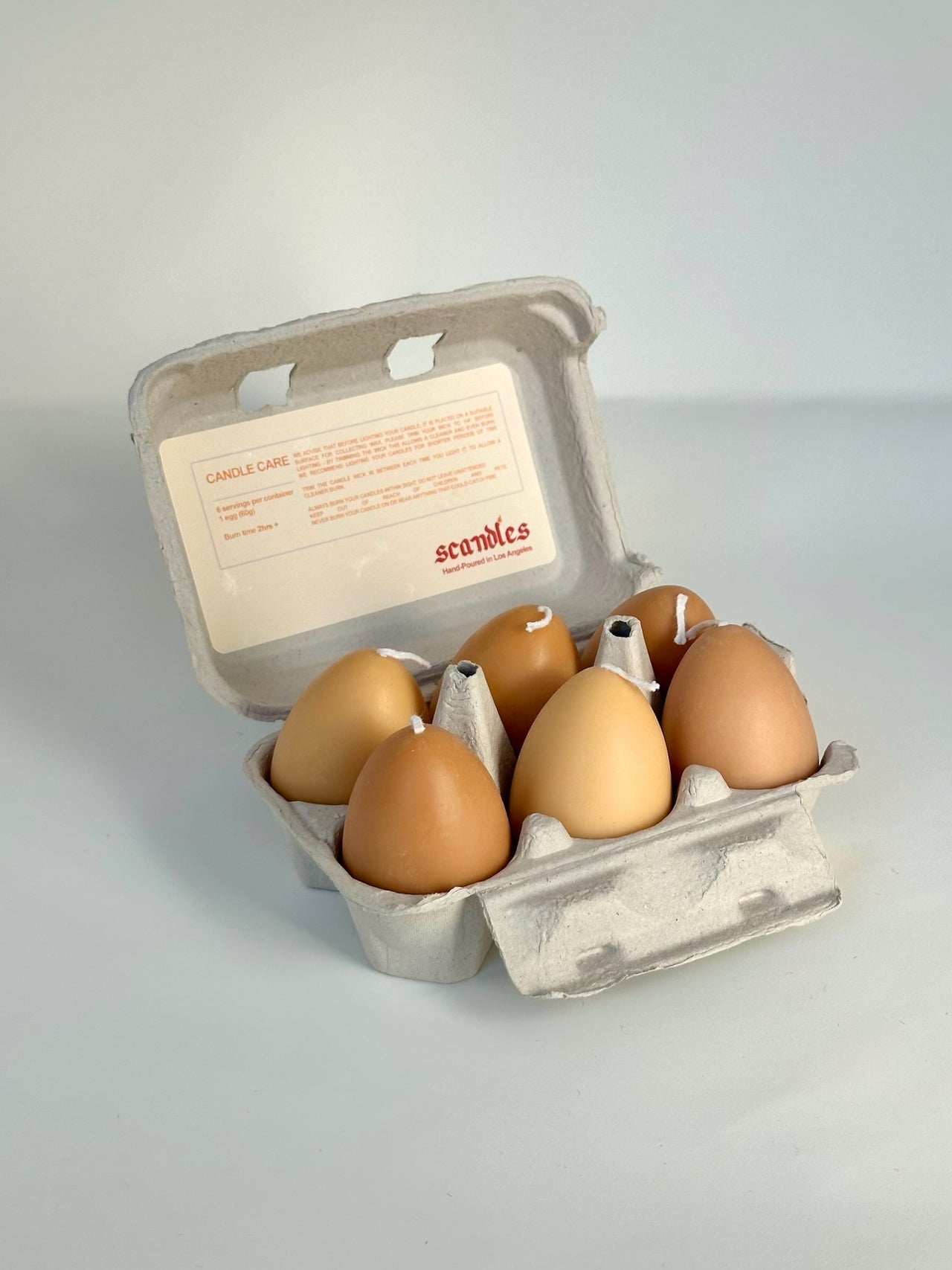 Egg Candles (Six pack box)