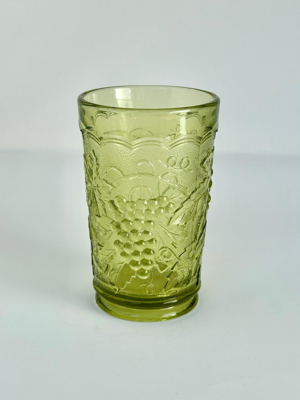 Green Glass Tumbler - Moodbeli Moodbeli Large Lemon Candle